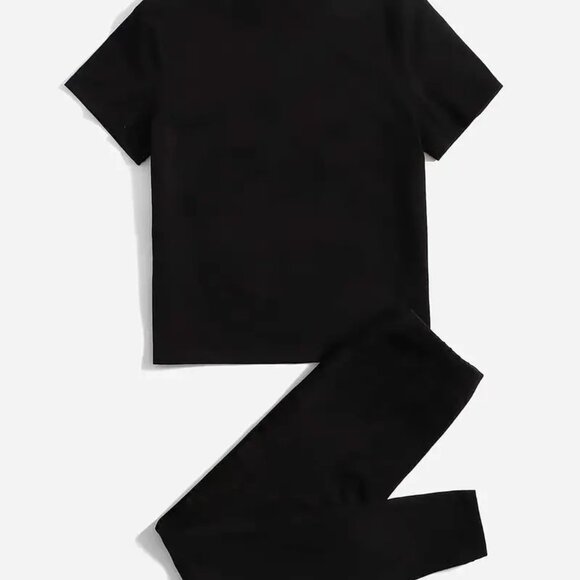 Snake Print Tee Two-piece Set - Picture 3 of 4